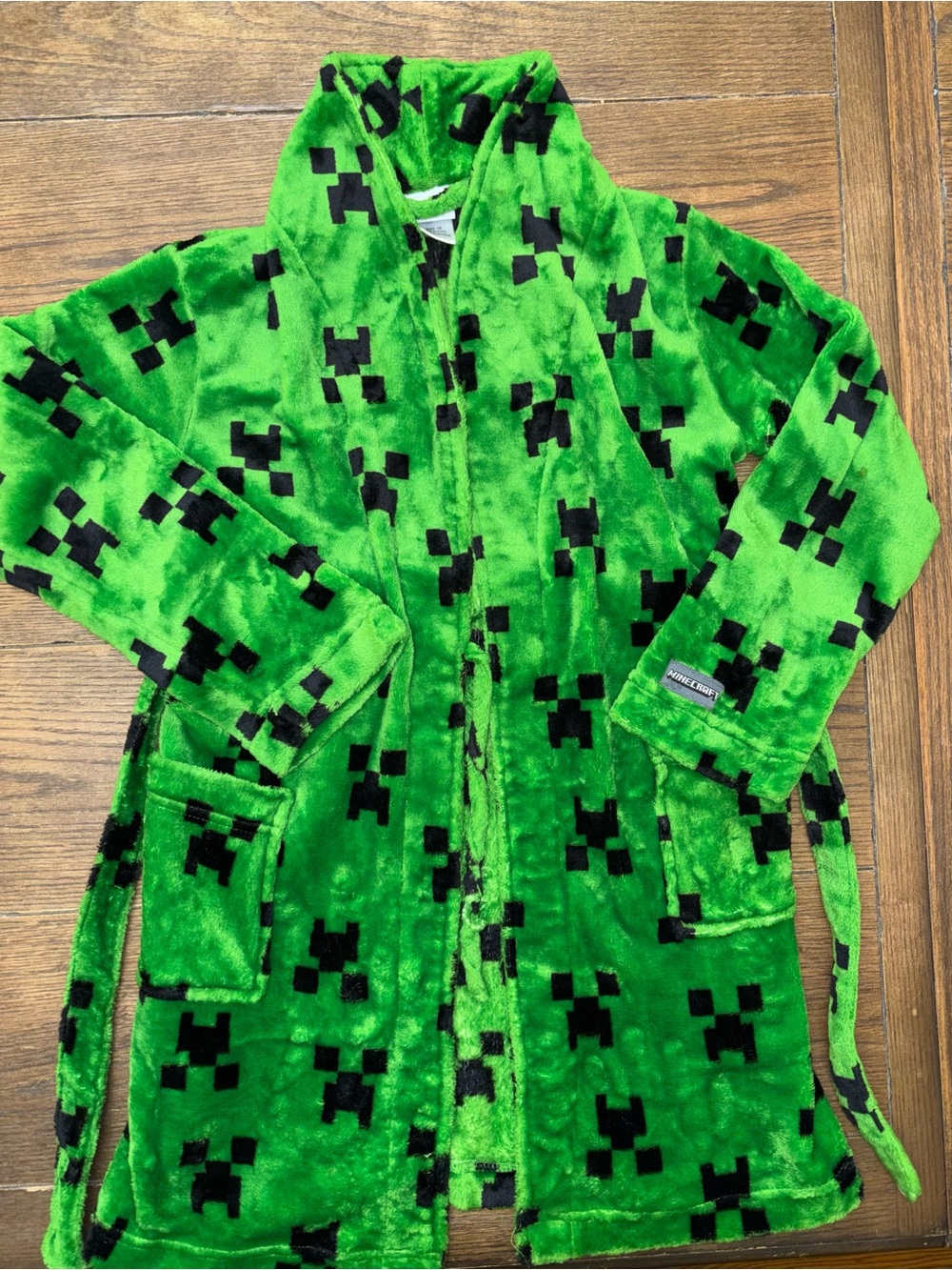 Cozy Kids Minecraft Pajama Robe